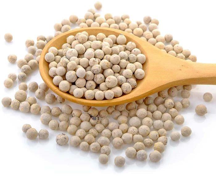 Natural White Pepper, for Cooking, Form : Seeds