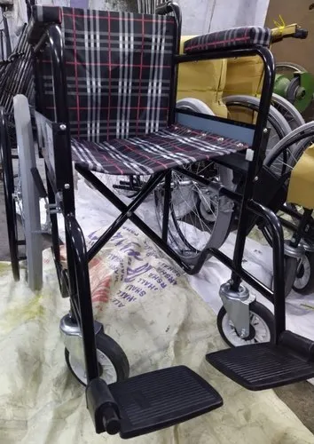 Black Manual Wheelchair At Best Price INR 3,600 / Piece In Delhi Delhi ...