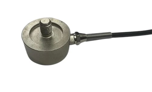 Stainless Steel Button Type Load Cell, for Industrial Use, Color : Grey