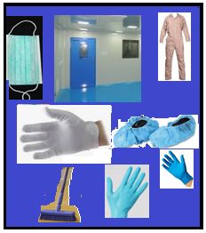Plain Latex Cleanroom Gloves, Size : 3-4 Sizes