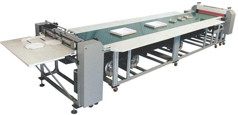 Gluing Machine With Conveyor