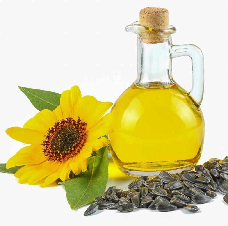 Natural Sunflower Oil, for Human Consumption, Cooking, Baking, Packaging Type : Glass Bottle, Can (Tinned)