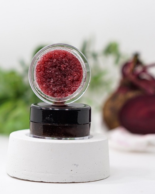 Beetroot Face Scrub, for Personal, Form : Paste