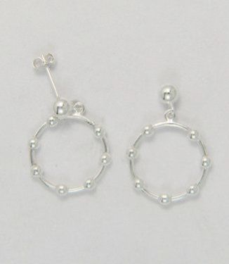 925 Sterling Silver Ball Earrings