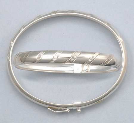 925 Sterling Silver Flexible Bangles