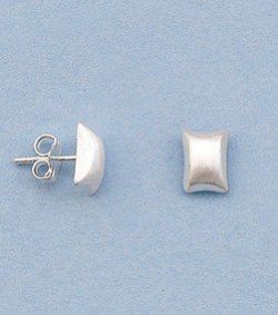925 Sterling Silver Geometric Stud Earrings