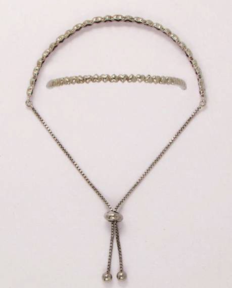 925 Sterling Silver Sliding Bracelet