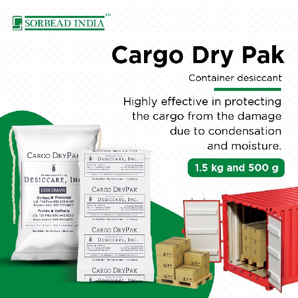 Desiccant Pouches Moisture Absorber Bags for Cargo Shipments at best