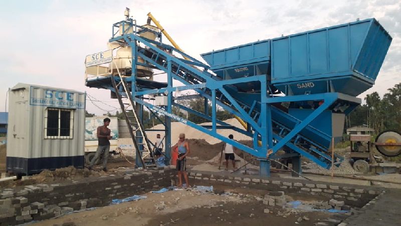 Fully Automatic concrete batching plant