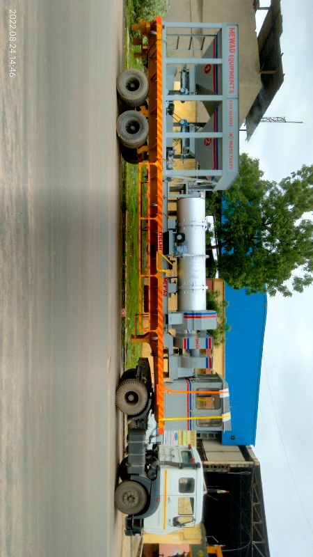 Semi Automatic Mechanical mobile hot mix plant, for ROAD CONSTRUCTION