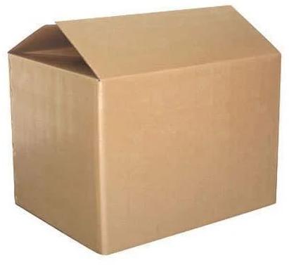 Plain Brown Corrugated Box, Paper Type : Craft Paper