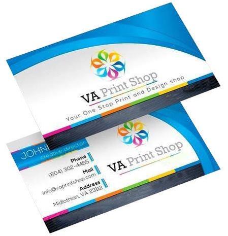 Square Printed Visiting Card, Feature : Heat Resistance, Light Weight