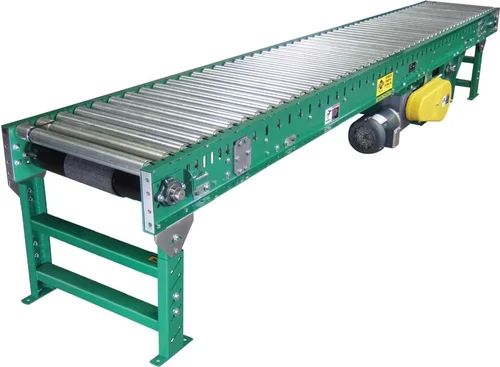 Semi Automatic PVC Roller Conveyor, Voltage : 110V