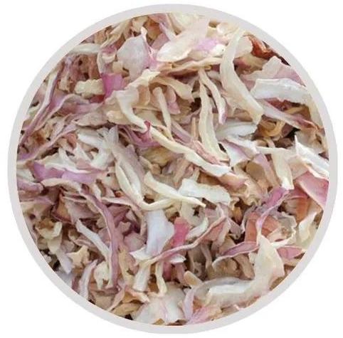 Dehydrated Pink Onion Flakes