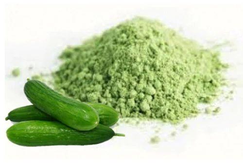 Spray Dried Cucumber Powder, for Food Products, Color : Green