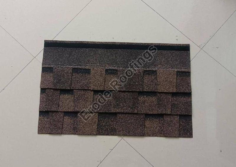 Rectangle Ceramic Brown Roofing Shingles, Size : Standard