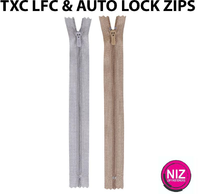 Above 100 Color One Sided Txc Lfc Auto Lock Zipper at Best Price in