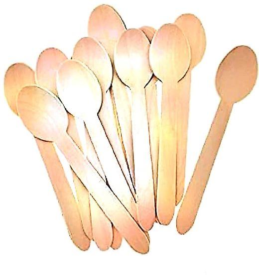 Wooden Spoons, for Home, Event, Party, Restaurant, Packaging Type : Packet