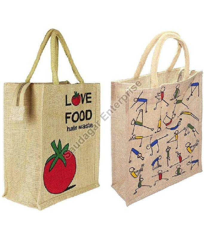 Jute Shopping Bags, Style Handled, Specialities Eco Friendly, Easy To Carry at Best Price in