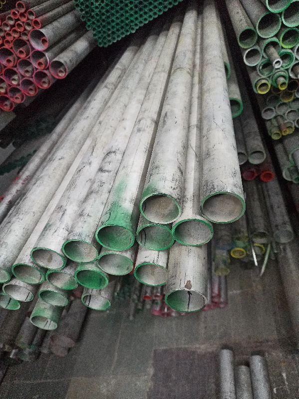 Stainless Steel Polished 202 Seamless Pipes, for Water Treatment Plant, Marine Applications, Construction