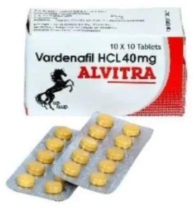 Alvitra 40mg Tablets, Packaging Type : Box