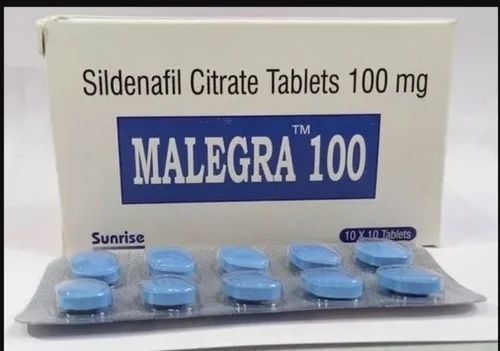 Malegra 100mg Tablets, Packaging Type : Box