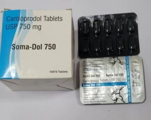 Pain O Soma 750mg Tablets