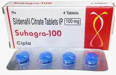 Suhagra 100mg Tablets, for Clinical