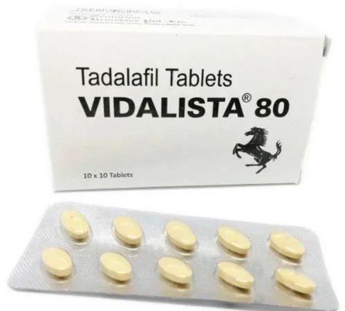 Vidalista 80mg Tablets, Purity : 100%