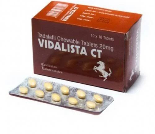 Vidalista CT 20mg Tablets, Packaging Type : Box