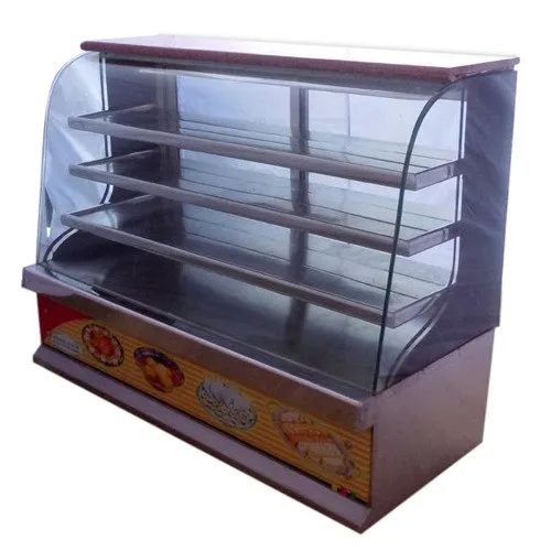 3 Shelves Food Display Counter, Certification : CE Certified