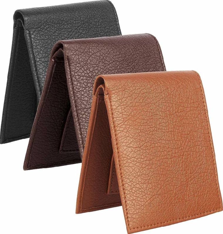 Pure Leather gents wallets, Technics : Handloom