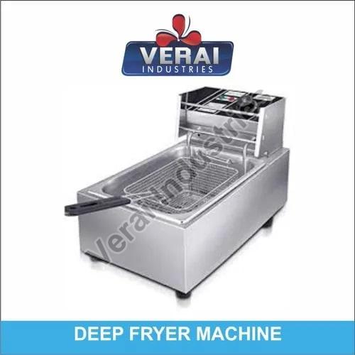 Electric Deep Fryer Machine, Voltage : 220v