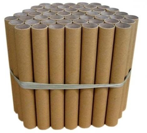 Brown Kraft Paper Tubes, Pattern : Plain