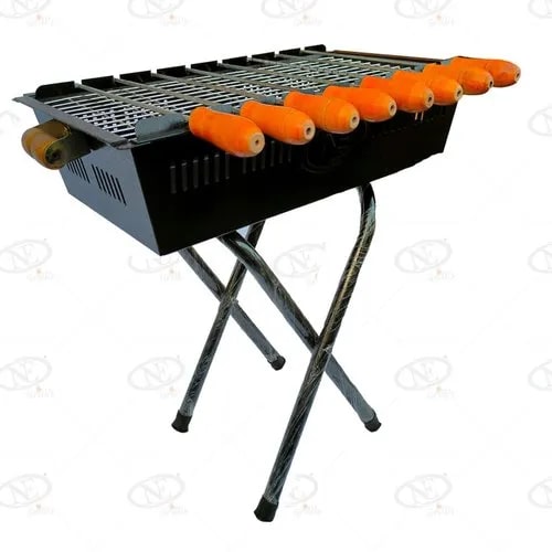 Rectangular Charcoal Barbecue Grill