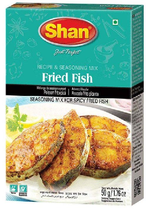 Blended Shan Fried Fish Masala, for Cooking, Certification : FSSAI Certified