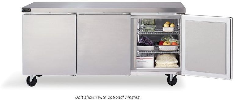 Stainless Steel Electricity Delfield Coolscapes Undercounter Freezer, Certification : CE Certified