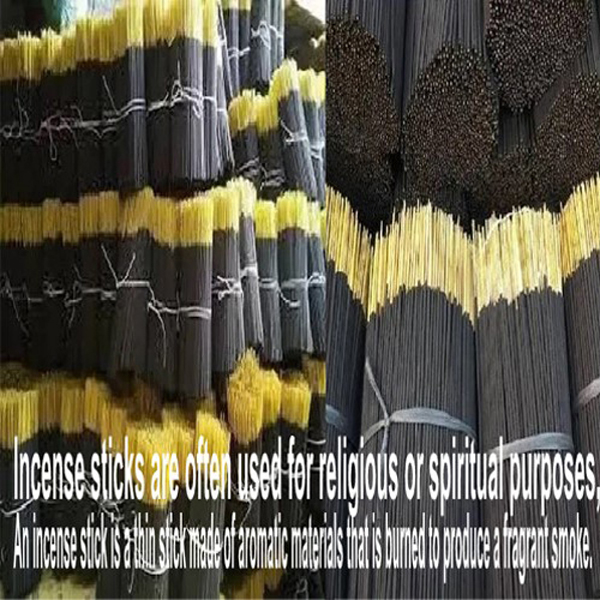 incense sticks raw material