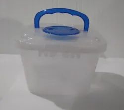 Plain Plastic 4L Sharps Disposal Container, for Disposing Medical Waste