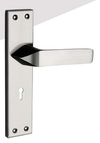 DFI 1025 Iron Mortise Handle, for Doors, Color : Silver