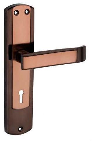 DFI 509 Iron Mortise Handle, for Doors, Color : Brown