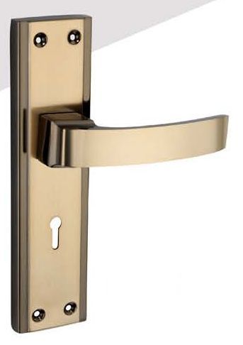 DFI 601 Iron Mortise Handle, for Doors, Color : Golden