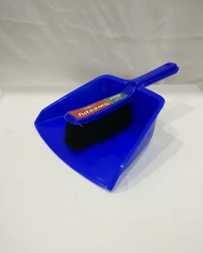 Geenova Blue Plastic Dust Pan, for Cleaning, Certification : ISI Certified