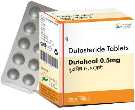 Dutaheal 0.5mg Tablets, Packaging Type : Strips