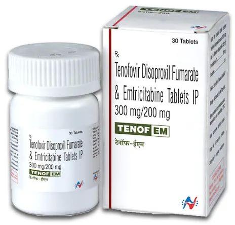 Tenof-EM Tablets, for HIV, Shelf Life : 18 Months