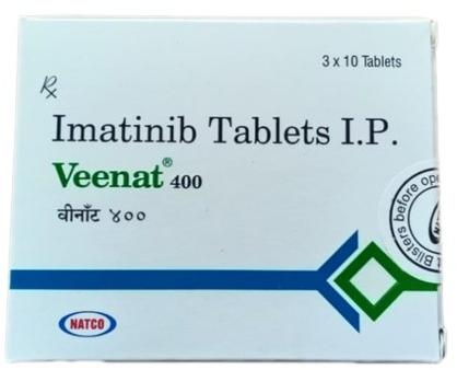 Veenat 400mg Tablets, For Cancer, Packaging Type : Strips