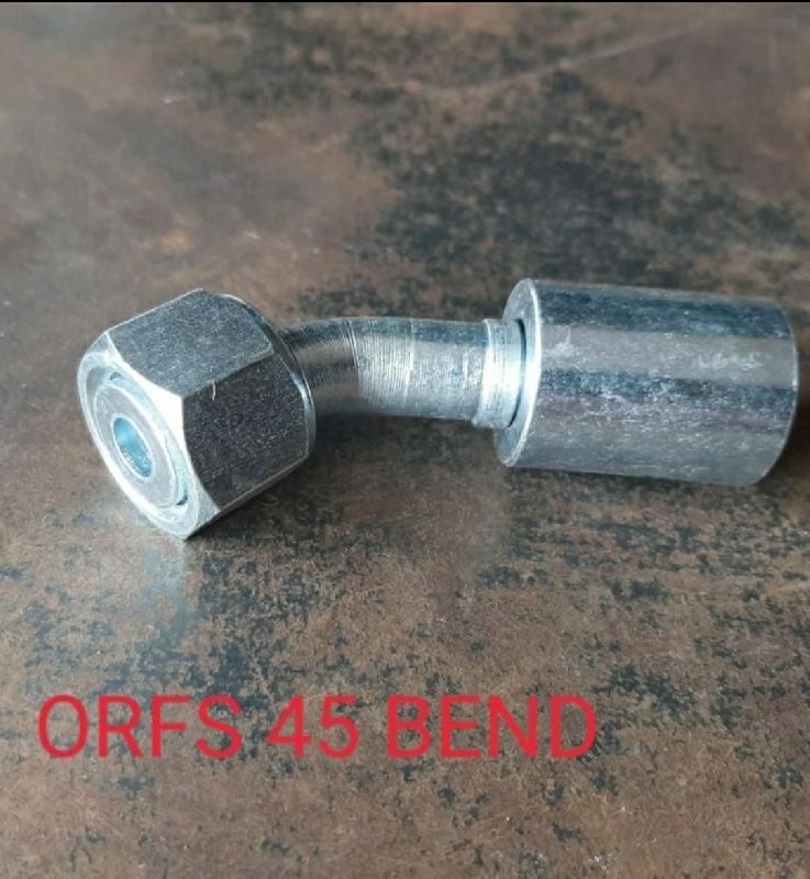 45 Degree Bend ORFS Fitting, for Plumbing Pipe