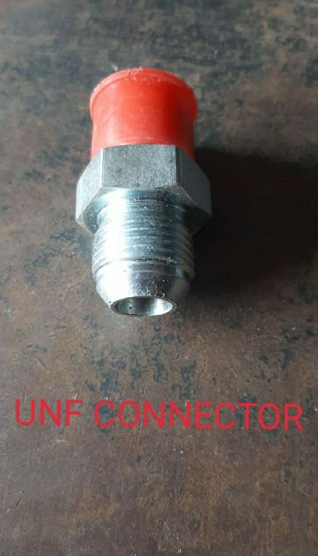 Metal UNF Pipe Connector, Color : Silver