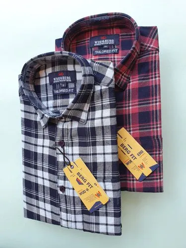 Men Check Shirts at best price INR 300 / Piece in Bangalore Karnataka ...