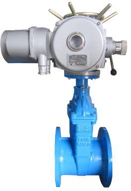 Carbon Steel Motorized Gate Valve, for Water Fitting, Size : 200-250mm